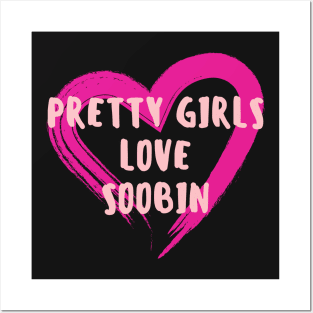 Pretty Girls Love SOOBIN TXT Posters and Art